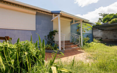 A vendre maison de type 4 sur 400m2 de terrain à St-Leu.