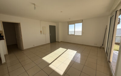 À VENDRE   Appartement T3 avec jardin privatif à Bellepierre
