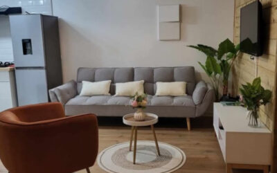 À LOUER   Appartement meublé T3 avec cour   La Chaloupe Sai